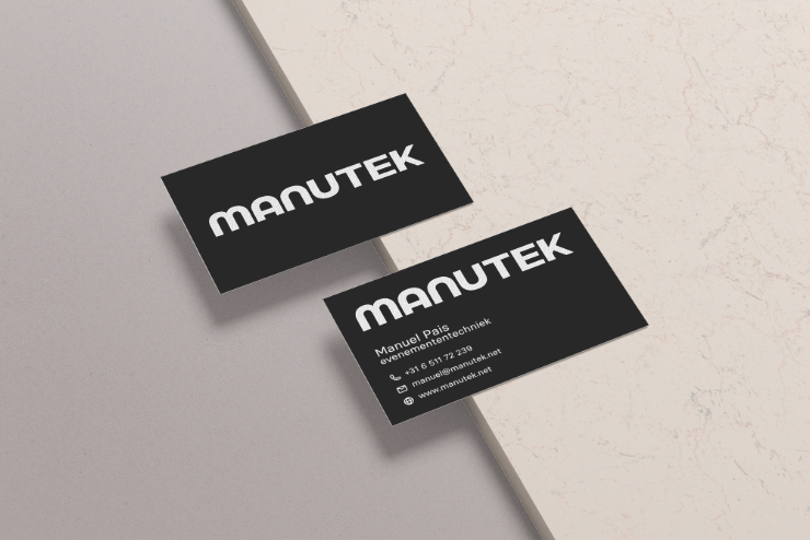 Visitekaartje Manutek